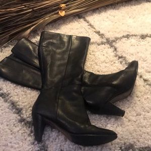 Seychelles Black Leather Boots